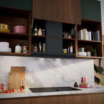 Neff D97XDP2S0, Integrierte Designhaube