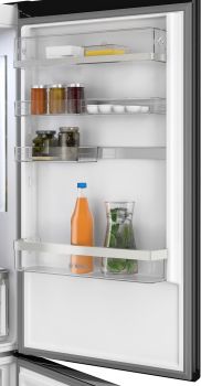 Bosch KGN49LBCF, Freistehende Kühl-Gefrier-Kombination mit Gefrierbereich unten, Glastür
