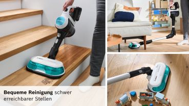 Bosch BKS71HYG1, Akku-Staubsauger 2in1 Saugen & Wischen