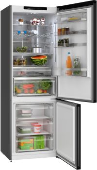 Bosch KGN49LBCF, Freistehende Kühl-Gefrier-Kombination mit Gefrierbereich unten, Glastür