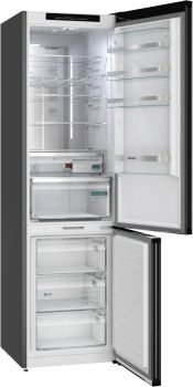 Siemens KG39NSBBF, Freistehende Kühl-Gefrier-Kombination mit Gefrierbereich unten, Glastür