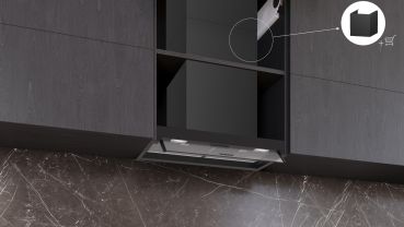 Preview: Siemens LJ65BCC60, Integrierte Designhaube