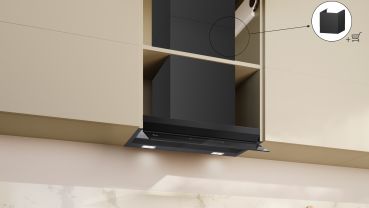 Neff D67XDP2S0, Integrierte Designhaube