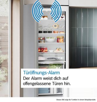 Bosch KGE398IBP, Freistehende Kühl-Gefrier-Kombination mit Gefrierbereich unten