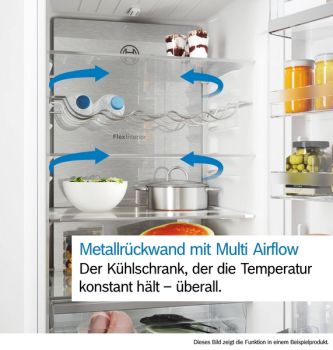 Bosch KGN49AIBT, Freistehende Kühl-Gefrier-Kombination mit Gefrierbereich unten