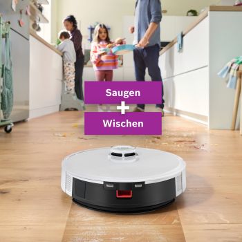 Preview: Bosch BCRC2W, Saugroboter mit Wischfunktion