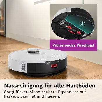 Preview: Bosch BCRC2W, Saugroboter mit Wischfunktion