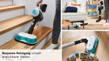 Bosch BSS712XHYG, Akku-Staubsauger 2in1 Saugen & Wischen