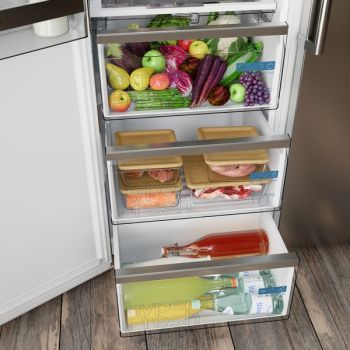 Siemens KG39N4X1F, Freistehende Kühl-Gefrier-Kombination mit Gefrierbereich unten