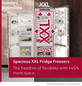 Neff KB7962FE0, Einbau Kühl-Gefrierkombination mit Gefrierfach unten
