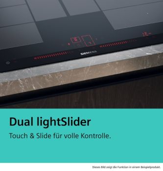 Siemens EH601LFC1E, Induktionskochfeld