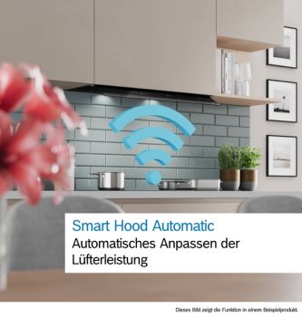 Bosch DBB67DP60, Integrierte Designhaube