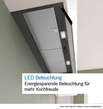Bosch DBB85CC60, Integrierte Designhaube
