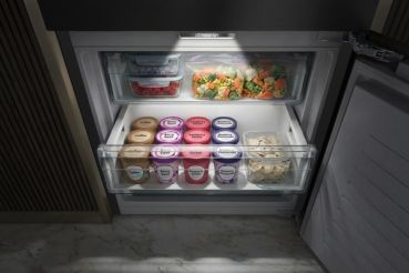 Siemens KI86NADD0, Einbau-Kühl-Gefrier-Kombination mit Gefrierbereich unten