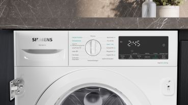 Preview: Siemens WK14D490, Einbau-Waschtrockner