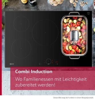 Neff V58NHQ4L0, Induktionskochfeld mit Dunstabzug