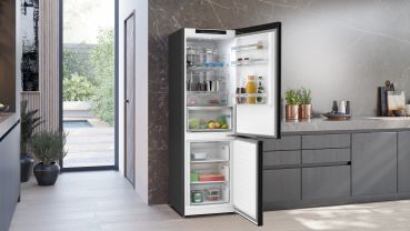 Siemens KG36NVXBG, Freistehende Kühl-Gefrier-Kombination mit Gefrierbereich unten