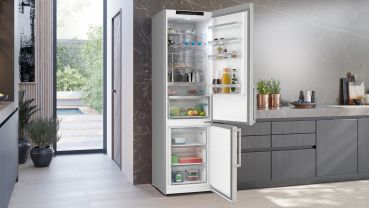 Siemens KG39NVICV, Freistehende Kühl-Gefrier-Kombination mit Gefrierbereich unten