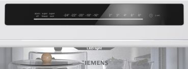 Siemens KG36NVICG, Freistehende Kühl-Gefrier-Kombination mit Gefrierbereich unten