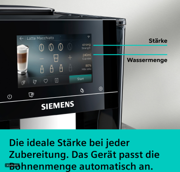 Siemens TP723E19, Kaffeevollautomat