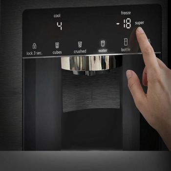 Siemens KG39E8IBA, Freistehende Kühl-Gefrier-Kombination mit Gefrierbereich unten