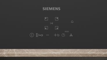 Preview: Siemens ED80ABS16E, Kochfeld mit Dunstabzug (Induktion)