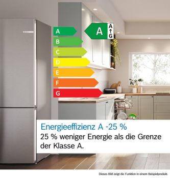 Bosch KGN392I2F, Freistehende Kühl-Gefrier-Kombination mit Gefrierbereich unten