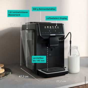 Siemens TP551E19, Kaffeevollautomat