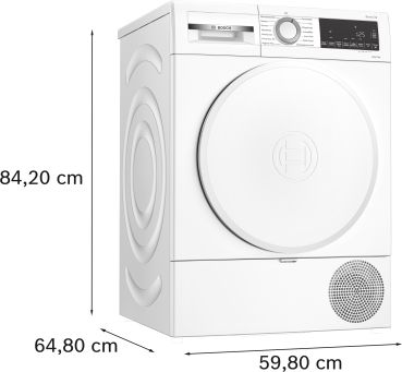 Preview: Bosch WQA233C41, Wärmepumpentrockner