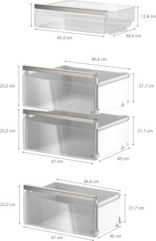 Siemens KS36NAXCG, Freistehender Kühlschrank