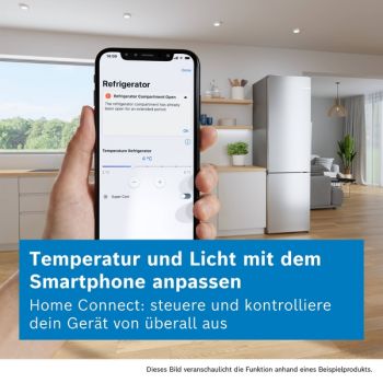 Bosch KBN96VFE0, Einbau-Kühl-Gefrier-Kombination mit Gefrierbereich unten