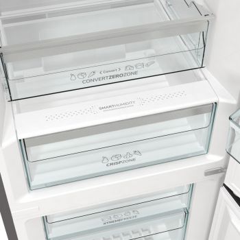 Gorenje NRC6194SXL4 - Kühl- / Gefrierkombination - Silber