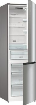 Gorenje NRC62CSXL4 - Fridge/freezer combination - Grey metallic textured