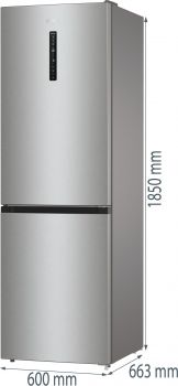 Gorenje NRC6194SXL4 - Kühl- / Gefrierkombination - Silber