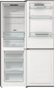 Gorenje NRC619BSXL4 - Kühl- / Gefrierkombination - Silber