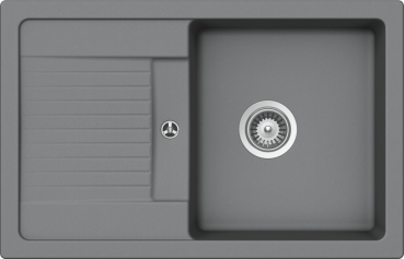 SCHOCK Küchenspüle Lima D-100S Croma LIMD100SUGCR