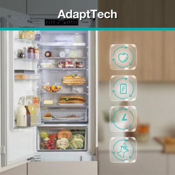 Gorenje NRKI517C62WF - Kühl- / Gefrierkombination - Weiß