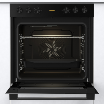 Gorenje BC6715E02BK - Einbauherd - Tiefschwarz