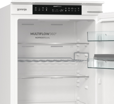 Gorenje NRKI517D61WF - Kühl- / Gefrierkombination - Weiß