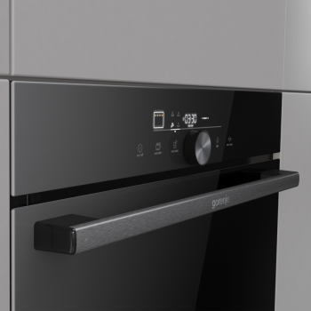 Gorenje GO66E Pizza350C - Einbauherd/Backofen - Tiefschwarz