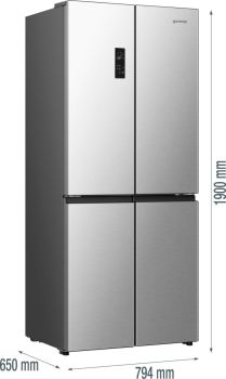 Gorenje NRM819D61X - Silber