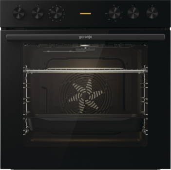 Gorenje BC6715E02BK - Einbauherd - Tiefschwarz