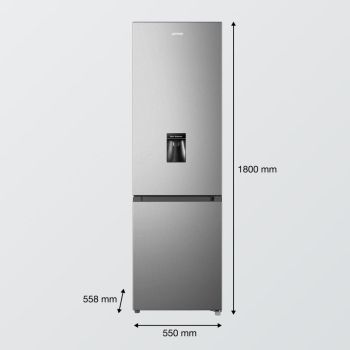 Gorenje RK418CPS4WD - Kühl- / Gefrierkombination - Silber