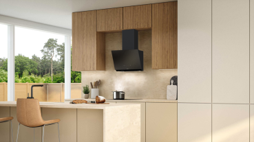 Gorenje WHI66226MB - Dunstabzugshaube - schwarz