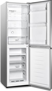 Gorenje NRK418ECS4 - Kühl- / Gefrierkombination - Grau