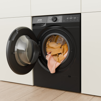 Preview: Gorenje W53G484A3P1B - Waschmaschine - Tiefschwarz