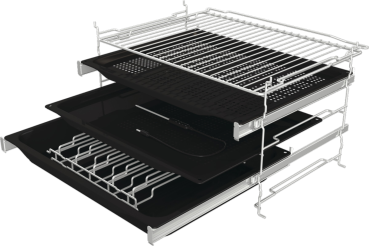Gorenje BPSA6747A08BGWI - Einbauherd/Backofen - Tiefschwarz