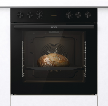 Gorenje BC6715E02BK - Einbauherd - Tiefschwarz