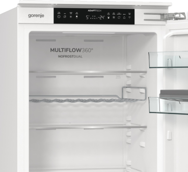 Gorenje NRKI517C62WF - Kühl- / Gefrierkombination - Weiß
