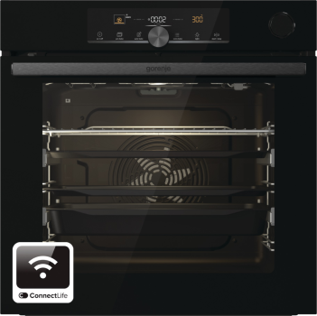 Gorenje BPSA6747A08BGWI - Einbauherd/Backofen - Tiefschwarz